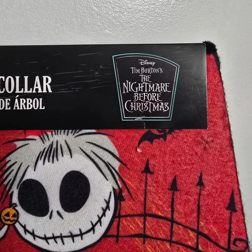 Disney The Nightmare before Christmas Jack Skellington 48 Inch Round Tree Skirt